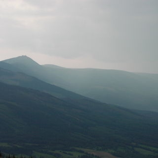 Widok na Śnieżkę