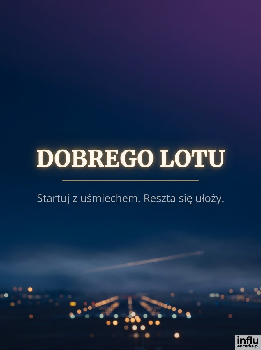 Życzenia dobrego lotu